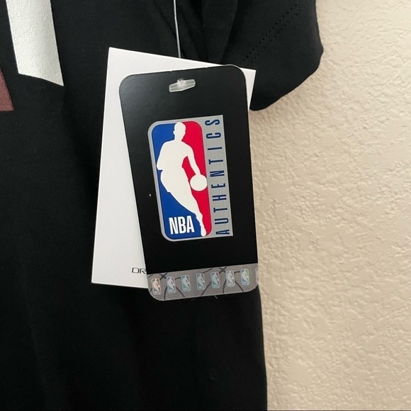 NWT Nike tee.  NBA Authentic Utah.  Size S Color Black - Picture 4 of 9